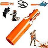 Leaf Blower Air Booster, Leaf Blower Nozzle Attachment, Cordless Leaf Force Air Booster for 2–4 Inch Blower Tubes, Turbo Nozzle Extension Boosts Speed & Power for Yard,Yard Cleanup Artifact
