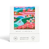West Virginia Adventure Bucket List: 50 Scratch-Off Cards for Outdoor Activities, Tourist Attractions, and Road Trips - Perfect Travel Gift and Guide for Exploring West Virginia