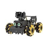 TurboPi Robot Car for RaspberryPi AI Vision Camera Programmable Smart Robot Car Kit, Color Sorting Line Tracking Target Recognition Obstacle Avoidance, Support Python Linux, Standard Kit Without RPi