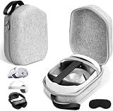 sarlar VR Carrying Case for Meta Quest 3S/3/2, Steam Fream, Original Strap
