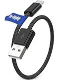iMangoo USB C Cable for Carplay, Car Play Cord for Apple iPhone 17 Air 16 16e 15 Pro Max, USB A to Type C Data Transfer Short Braided Charger Charging Cable for Android Auto Galaxy S25 Wire 1 ft Black