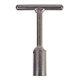 Rauckman Utility Products All Steel Penta Wrench, T-Handle - Heavy Duty Lineman Wrench - Non-insulated For Use on Pad-Mounted Transformers and Secondary Pedestals.