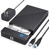 3.5 Hard Drive Enclosure, USB 3.0 Internal/External Hard Drive Case