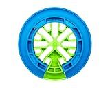 Jonard Tools CCB-34 Cable Comb Organizing Tool, Wire Comb, Dresser, Bundler, Ethernet Network Cable, Data Cat6A, Cat7 Blue/Green