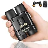 Compact Binoculars for Adults and Kids, HD Mini Portable Outdoor Binoculars Children, Pocket Lightweight Folding for Bird Watching, Hunting, Concert, Theater, Opera, Traveling, Tourism, Shows
