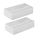 MUKCHAP 2Pcs 1 x 2 x 4 Inch 6061 Aluminum Bar, 25 x 50 x 100mm Aluminum Flat Bar Stock for Industry, Machining