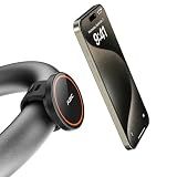 A2C Gym Fitness Phone Mount for MagSafe - 17 N54 Strong Magnets Stable and Secure Phone Mount with Adjustable Strap, 3-in-1 Mount for Gym, Stroller, Golf Push Cart, Treadmill, Peloton Exercise Bikes