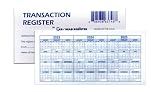 Easy Read Register 24 Check Registers for Personal Checkbook - Paper Transaction Registers