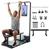 Speediance Gym Monster Smart Home Gym, Multifunctional Strength Training Machine, Smith Machine Power Cage Workout Station, Squat Rack Cable Machine, Full Body Fitness Equipment for Home Workout