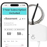 Cellular Leak Temperature Humidity & Power Monitor - 24/7 Monitoring for Home, Server Room Basement Off Grid Greenhouse Data Center with Instant Alerts. Protect Against Water Leaks & Pipe Freeze