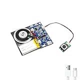 XLW Module - 16MB Push Button Activated Sound Module with Speaker, Type-C Cable, and Easy Recording Capability16 Minutes for Personalized Greetings, DIY Projects, and Holiday Crafts (Blue-1 PC)