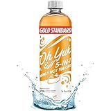 Oh Yuk 5-in-1 Weekly Hot Tub Care – All-in-One Spa Cleaner, Clarifier, Conditioner – Helps Control pH Balance & Combats Buildup – Hot Tub Chemicals for All Types Including Inflatable & Portable –16oz