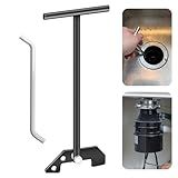 DECKMAN Garbage Disposer Unjamming Wrench, Unjamming Wrench, To Dislodge Jams or Clutter From Above The Sink, Compatible With Moen Waste King InSinkErator Garbage Disposals