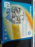 BUBCLEAN Dishwasher Cleaner＆Deodorizer Tablets, 24 Pack Deep Cleaning Descaler for Dishwasher, Natural Odor, Limescale, Grease, Smell Remover
