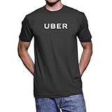 Fashion Personality T-Shirts Series, Unisex Custom T-Shirt for Uber Driver with New UBER Logo (XL) Yellow