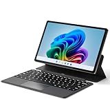 jumper 2-in-1 Laptop/Tablet（2025）,4-core N95, 12GB DDR5 RAM 512GB SSD, 12 Inch 2K FHD IPS Touchscreen,Windows11 Tablet with Magnetic Keyboard, 2 Stereo Speakers,for Student Back to School