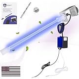 BioShieldUV® 18W 24V HVAC UV Light Air Purifier Bulb Magnetic Holder Powered by HVAC Ballast - Air Filter UV Lamp for Air Conditioner, UVC Light for AC Air Conditioner (18W-AC)