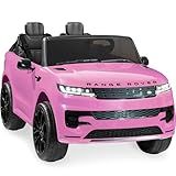 Best Choice Products Kids 24V 2-Seater Licensed Range Rover Sport Electric Ride On Car Truck w/ 132lb Weight Capacity, Parental Remote Control - Pink