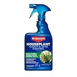 BioAdvanced Houseplant Insect & Mite Control, Ready-to-Use Fungul Disease & Fungus Gnats Killer, 24 oz