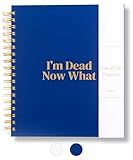 Lamare End of Life Planner – Estate Planning Organizer for Final Wishes & Arrangements | Im Dead Now What | When I Die Book Planner | What to Do When Im Gone Book