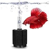 SunGrow 10-Gallon Betta Sponge Filter, Underwater Center Aquarium Filter, Attach it to Air Pump (Not Included) to Run, Works for Tropical Fish & Breeder Aquarium, Perfect for Fry & Small Fish