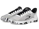 Skechers Men's Pickleball Viper Court Pro 2.0 Sneaker, White/Black, 10.5 X-Wide