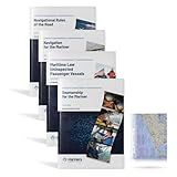 USCG OUPV Six-Pack Captain's License Study Guide, 4-Book Set, Operator of Uninspected Passenger Vessels Education, Maritime Law, Navigational Rules of the Road, Navigation & Seamanship for the Mariner