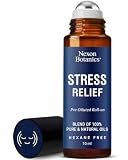 Stress Relief Essential Oil Roll-On 10 ml for Aromatherapy and Relaxation