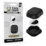 ToolTags™ Air Tag Mount Compatible with Apple AirTag – Jobsite-Ready, Waterproof Snap-Latch Case | Discreet Adhesive Holder for Tracking Tools, Gear & Equipment (1-Pack)