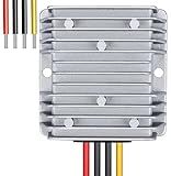 BIRITALO 24V Step Down DC to DC 12V 20A 240W Voltage Converter IP65 Waterproof Reducer Transformer Module for Cart Scooters,Golf Cart,Monitoring Aids Regulator