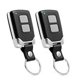 2 Replacement for liftmaster Chamberlain Sears Craftsman Garage Door Opener Remote Keychain 893MAX 893LM 891LM 371LM 373LM 971LM 973LM