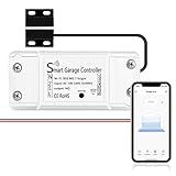 AGSHOME Smart Wi-Fi Garage Door Opener Remote, APP Control, Compatible with Alexa, Google Assistant, No Hub Needed with Smartphone Control