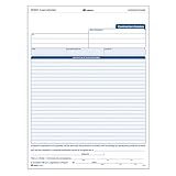 Adams Contractor Invoice Forms, 8.5 x 11.44 Inch, 3-Part, Carbonless, 100-Pack, White, Canary and Pink (NC3822)
