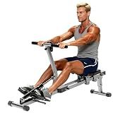 Ann Katy Compact Rowing Machine, Foldable Full Body Home Workout Rower
