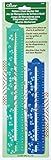 Clover 3164 Pattern Chart Magnetic Gage Place Marker Set, 8-1/2-Inch and 11-3/4-Inch, Green