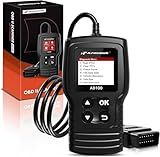 A-Premium AD100 Universal OBD2 Scanner Diagnostic Tool, Car Code Reader OBDII/EOBD/CAN Scan Tool, Check Engine Light/Read Clear Fault Codes/Smog Check/Live Data Stream/Battery Test, For Car Since 1996