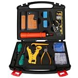 trophable Network Tool Kit 12 in 1 Professional RJ45 Crimp Tool Kit