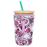 Poveste Reusable Neoprene Insulator Sleeve for Iced Coffee & Cold Soda