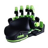 AZERON Cyborg Gaming Keypad – Programmable One Handed Keyboard for PC Gaming – with Analog Thumbstick and 29 Programmable Keys – 3D Printed Customized Keypad – for Righties (Green)