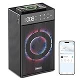 CleanForce Rainbow Cube | World’s First 4-in-1 Space-saving Air Purifier with Bluetooth Speaker, Wireless Charger & Aroma Diffuser | Swiss Tech，over 900ft² Coverage | Ultra-Quiet