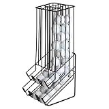 MyGift 60 Golf Ball Basket Holder - Matte Black Metal Wire Golf Ball Dispenser and Countertop Display Rack