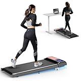 Walking Pad Treadmill, Portable Treadmills for Home, 2.5 HP Quiet Under Desk Treadmill with 5% Incline, 300 Lbs Capacity, 15" X 35.4" Running Walking Pad, Home Office Walking - Pro Version