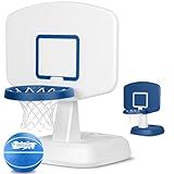 GoSports Splash Hoop Classic Swimming Pool Basketball Game - White