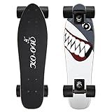 KO-ON Skateboard, 22 Inch Mini Cruiser Complete Skateboard