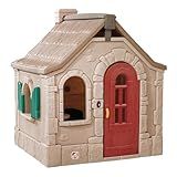 Step2 Naturally Playful Storybook Cottage Kids Playhouse, Indoor/Outdoor Playset, Interactive Play with Sounds, Made of Durable Plastic, For Toddlers 1.5+ Years Old