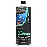 AquaDoc Pond Water Clarifier 32oz – Enzyme-Based Treatment for Koi and Fish Ponds – Helps Clear Cloudy Water and Reduce Sludge
