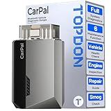 TOPDON Carpal OBD2 Scanner Bluetooth - Scanner for Car, All System Diagnostic Tool for iOS & Android, Vehicle Health Check, 6 Maintenance Services, Smog Check, Repair Guide, Performance Test