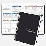 Budget Planner - Monthly Bill Organizer with Expense Saving Debt Notebook to to Take Control of Your Money, Undated Financial Planner/Budget Book, Start Anytime, A5(8.6x5.9 inches),100gsm Paper