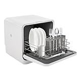 3-In-1 Portable Dishwasher, 785W Countertop Mini Dishwasher With Display Screen & Child Lock,Multi-Functional Large Capacity Compact Drying Storage Dishwasher For Apartments,Dorms,Rvs, Kitchens