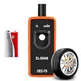 TPMS Relearn Tool with Battery, TPMS Reset Tool for GM, EL-50448 Tire Sensor Reset Tool, OEC-T5 Auto Tire Monitoring System Activation Reset Tool,TPMS Programming Tool for GM Series Vehicles 2006-2024